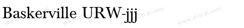 Baskerville URW字体转换